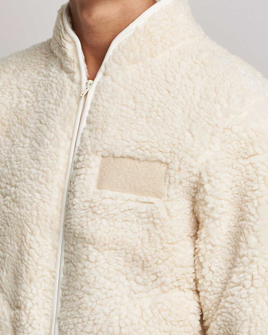 Homme | Pulls Et Tricots | NN07 | Morten Fleece Full Zip Ecru