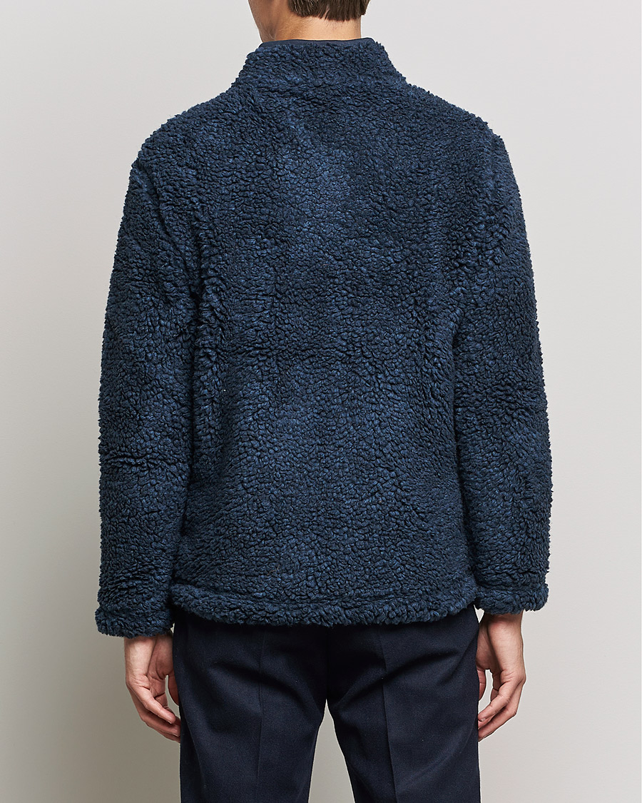 Homme | Pulls Et Tricots | NN07 | Morten Fleece Full Zip Sea Blue