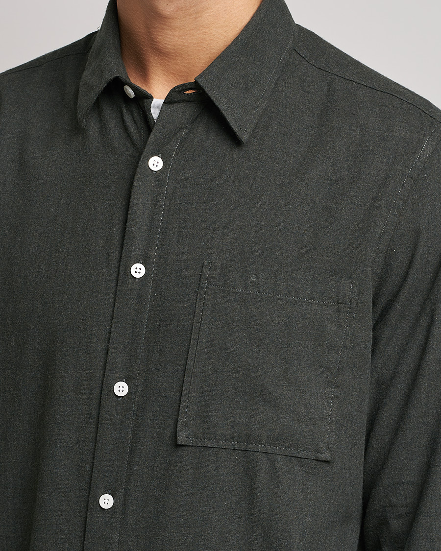 Homme | Chemises | NN07 | Arne Flannel Shirt Army