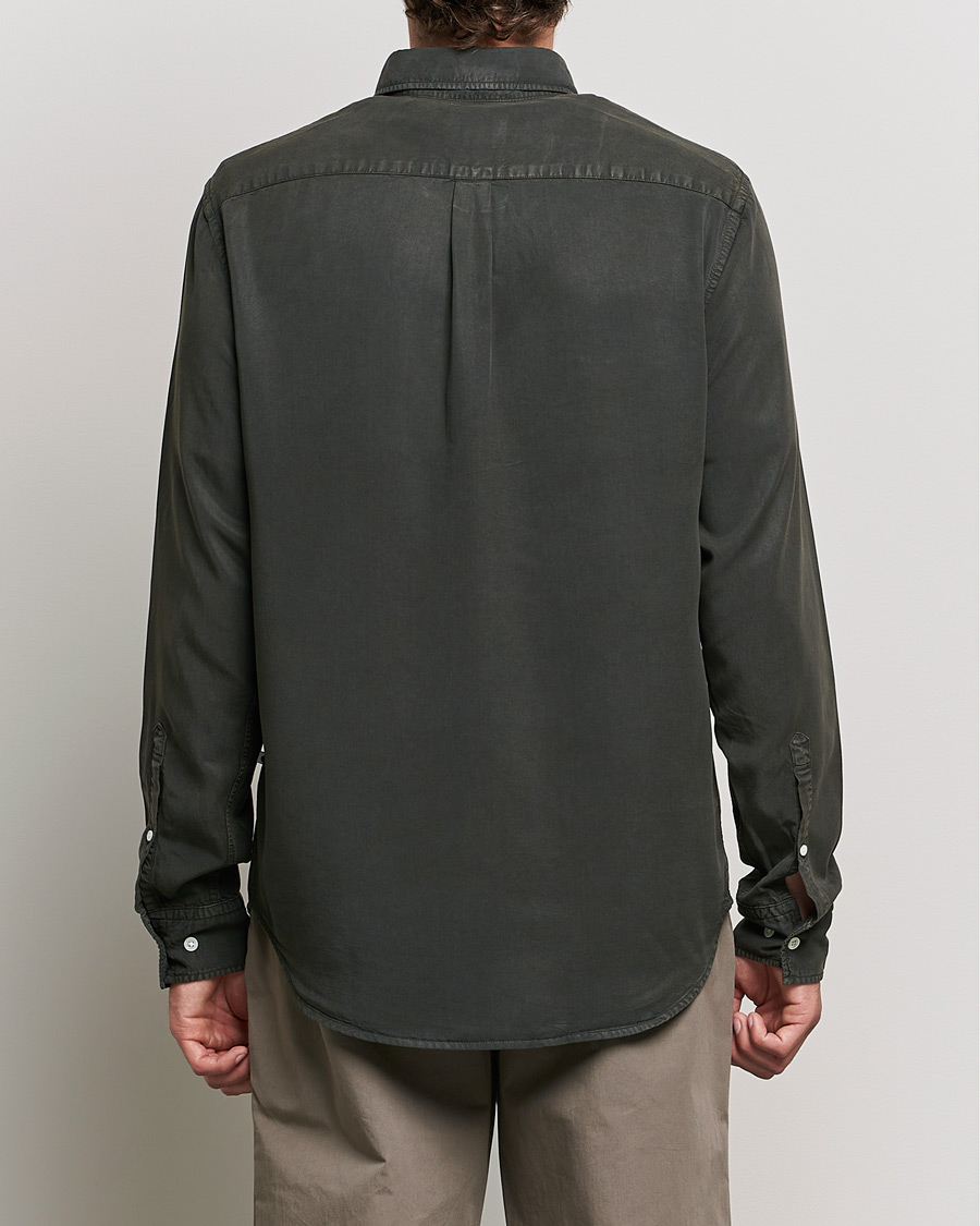 Homme | Chemises | NN07 | Levon Tencel Shirt Dark Army