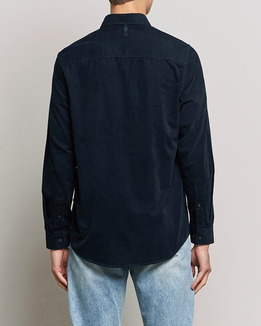 Homme | Chemises | NN07 | Arne Corduroy Shirt Navy