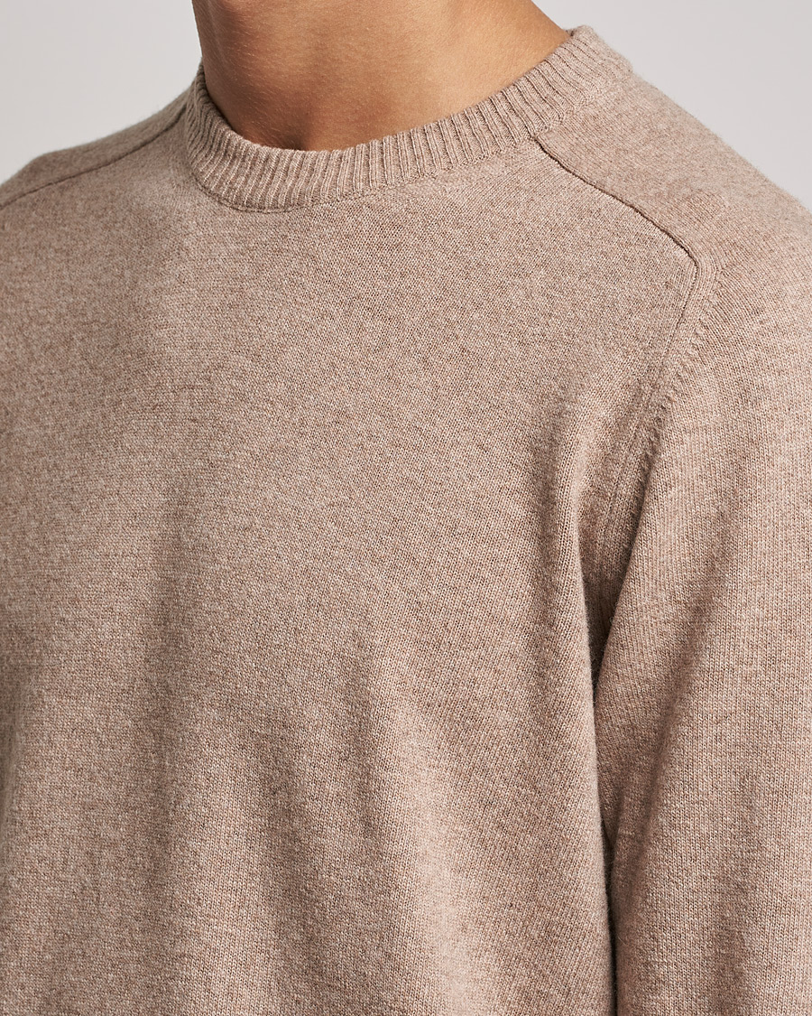 Homme | Pulls Et Tricots | NN07 | Edward Lambswool Crew Neck Pullover Khaki