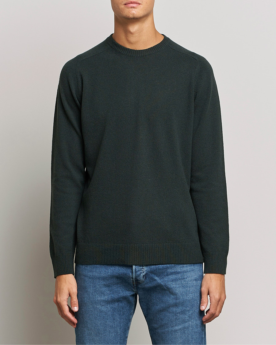 Homme | Pulls Et Tricots | NN07 | Edward Lambswool Crew Neck Pullover Dark Army