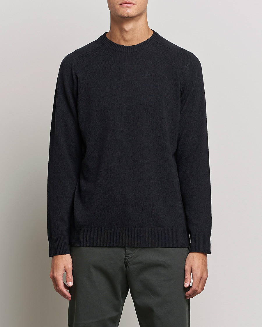 Homme | Pulls Et Tricots | NN07 | Edward Lambswool Crew Neck Pullover Black