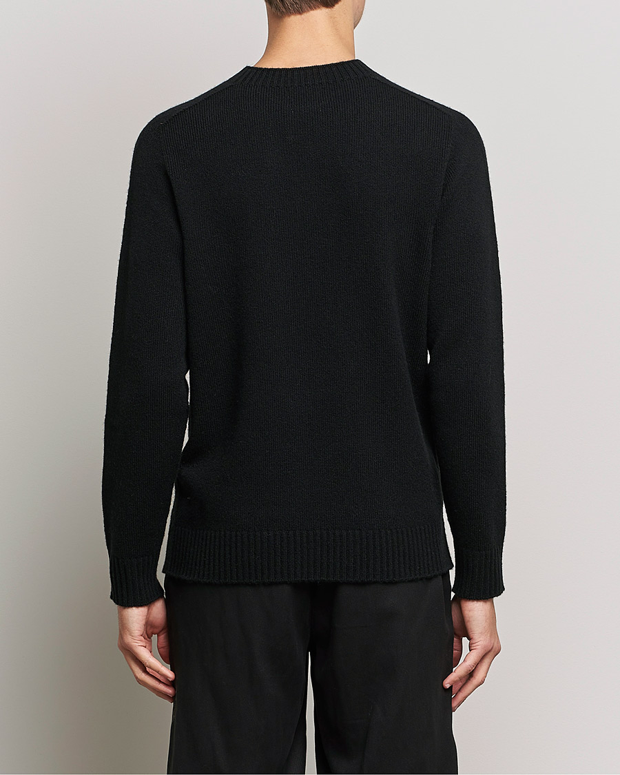 Homme | Pulls Et Tricots | NN07 | Nathan Brushed Wool Knitted Sweater Black