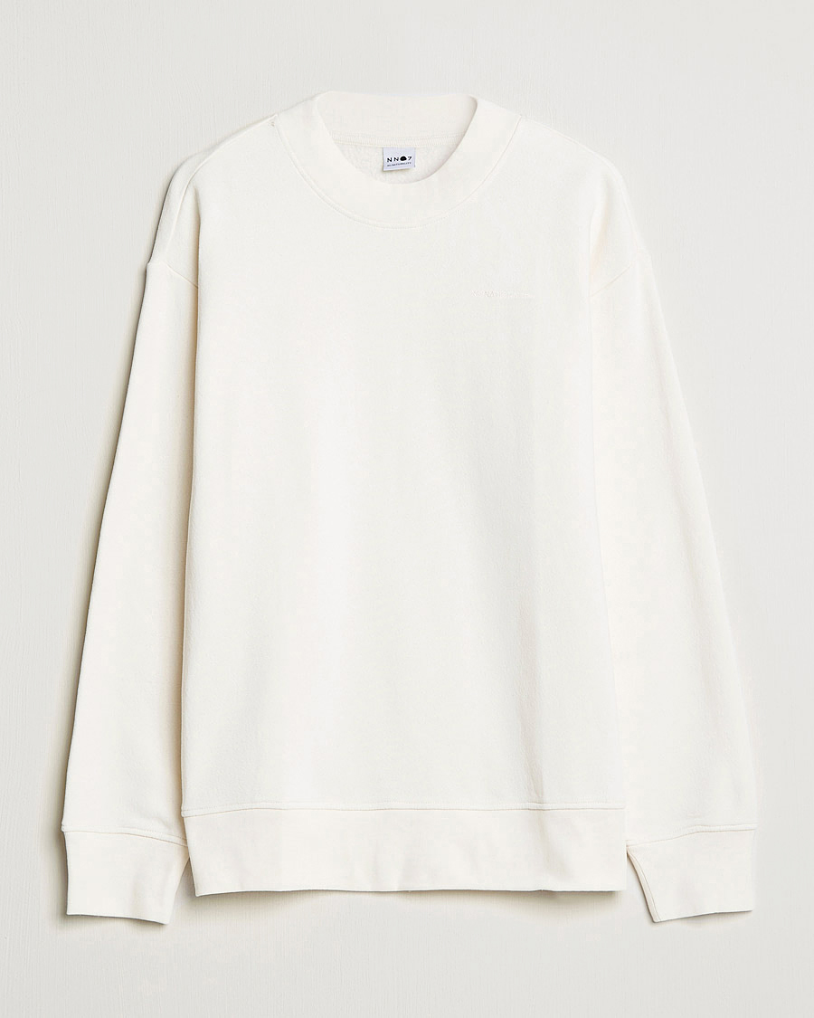 Homme | Pulls Et Tricots | NN07 | Briggs Mock Neck Sweater Ecru