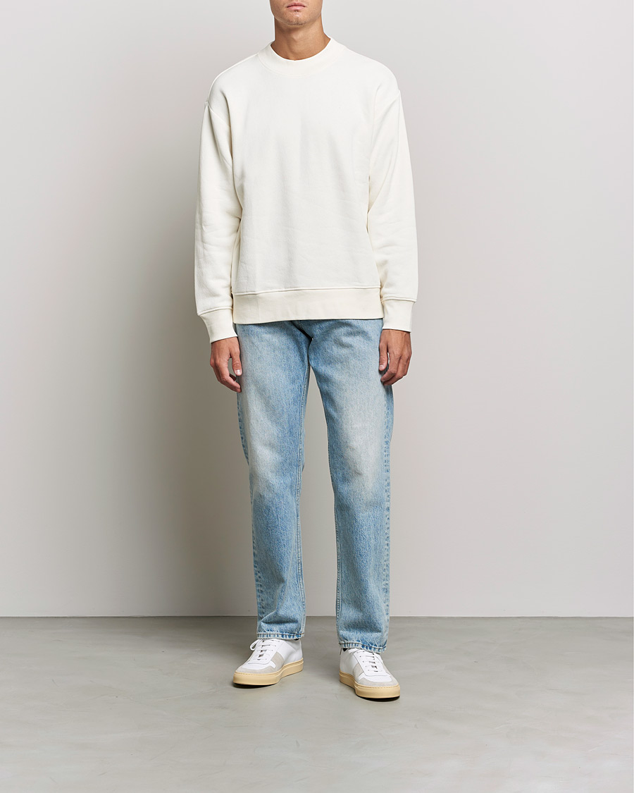 Homme | Pulls Et Tricots | NN07 | Briggs Mock Neck Sweater Ecru