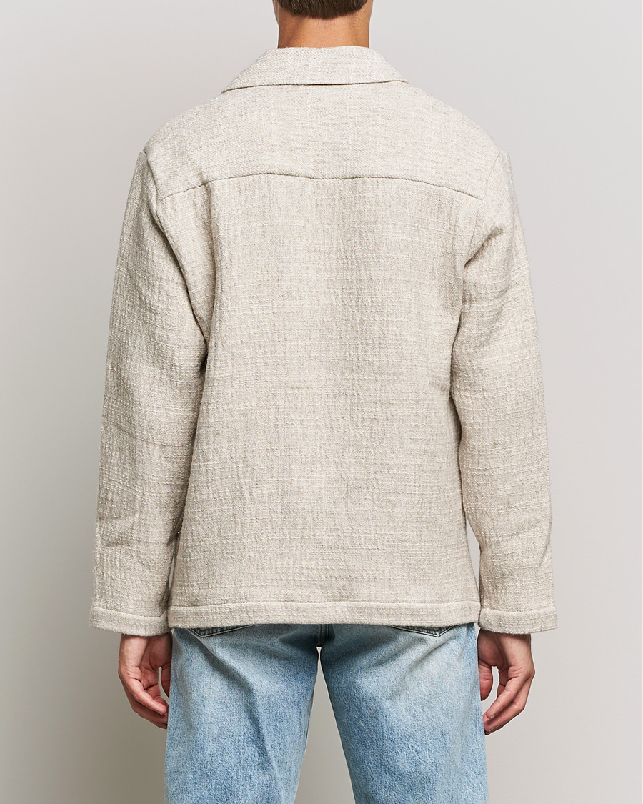 Homme | Chemises | NN07 | Ibrahim Structured Overshirt Off White