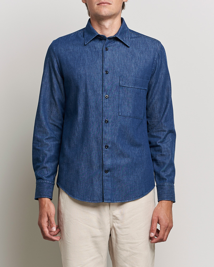 Homme | Chemises | NN07 | Tue Denim Shirt Navy
