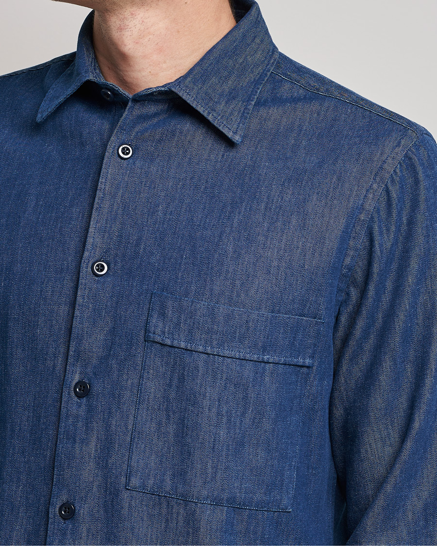 Homme | Chemises | NN07 | Tue Denim Shirt Navy