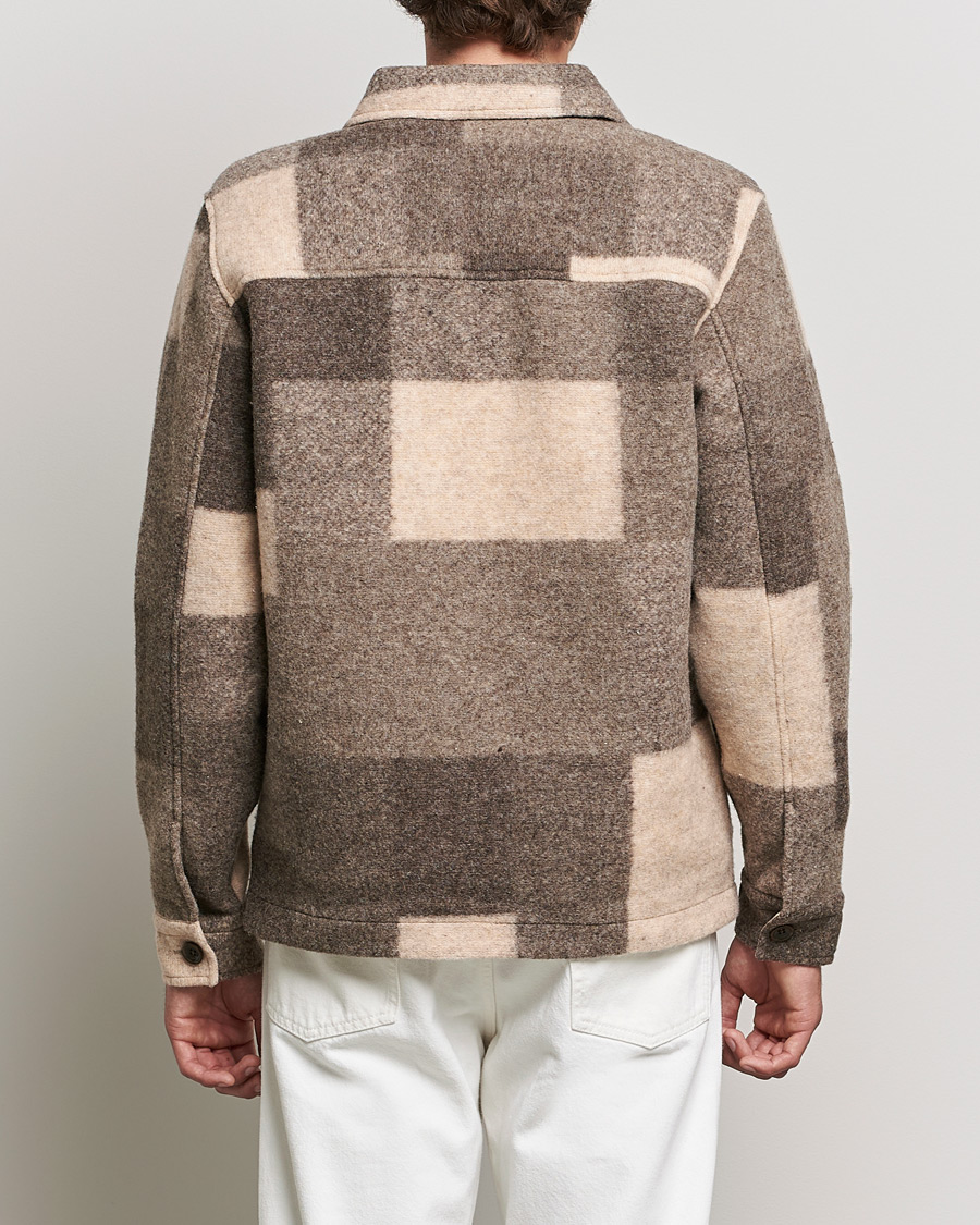 Homme | Manteaux Et Vestes | NN07 | Wilas Checked Shirt Jacket Camel