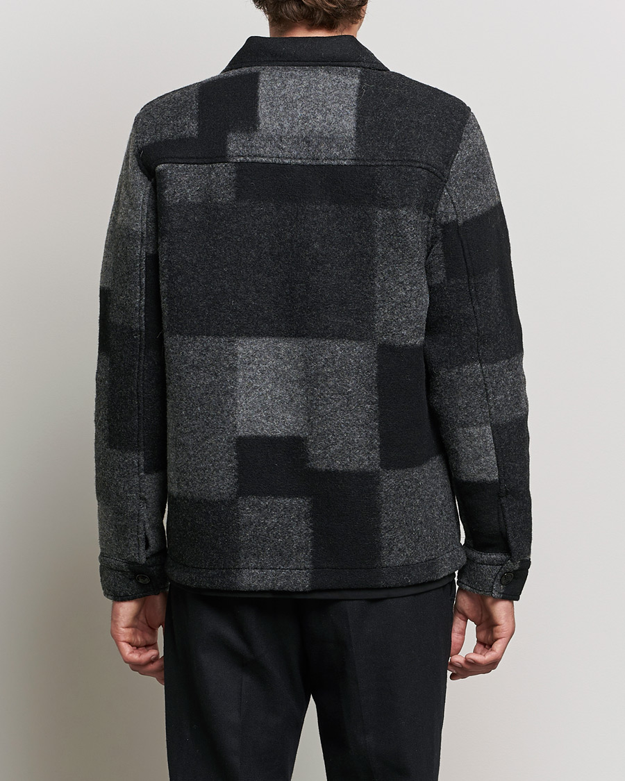 Homme | Manteaux Et Vestes | NN07 | Wilas Checked Flight Jacket Black