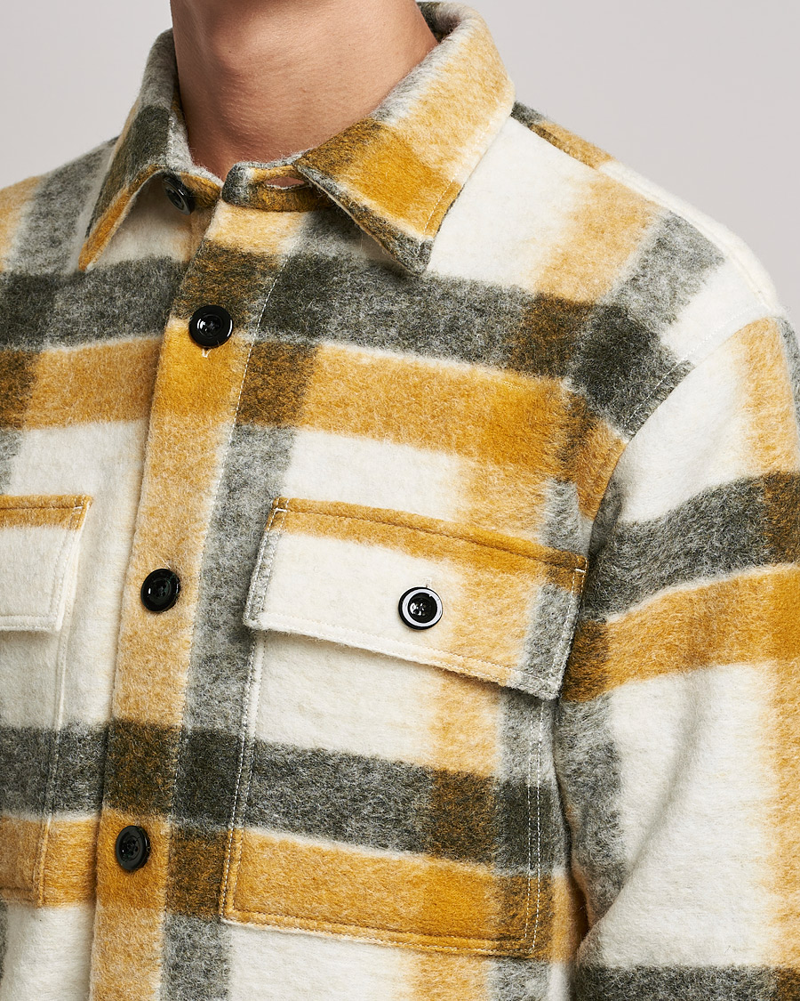 Homme | Manteaux Et Vestes | NN07 | Soren Checked Jacket Yellow Multi