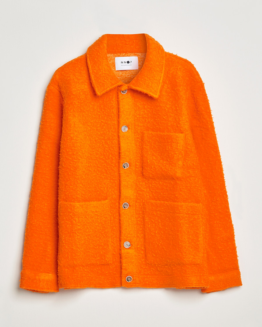 Homme | Pulls Et Tricots | NN07 | Olav Fleece Jacket Bright Orange