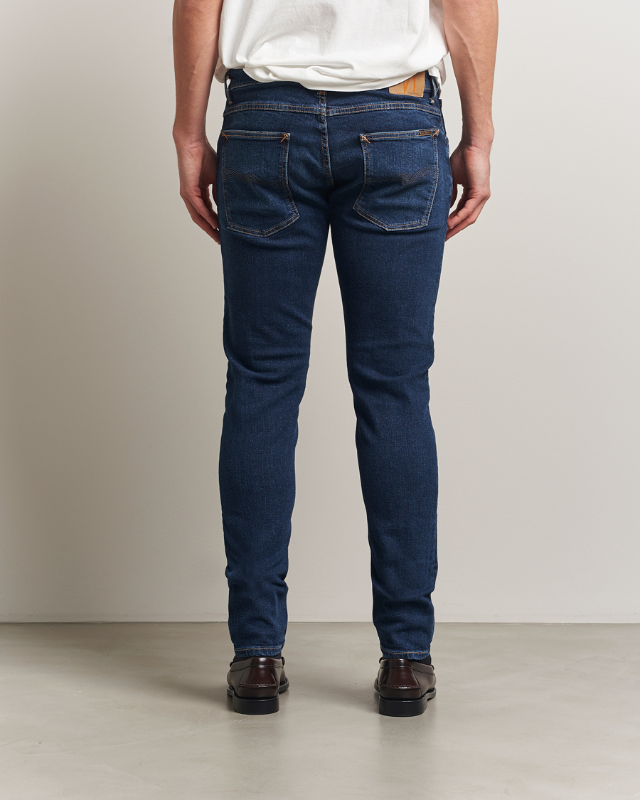 Homme | Jeans | Nudie Jeans | Tight Terry Jeans Dark Steel