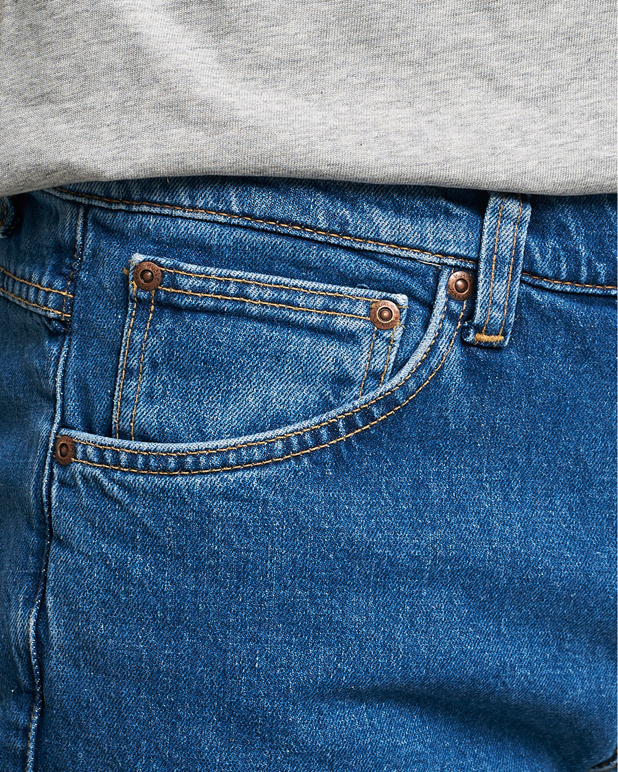 Homme | Jeans | Nudie Jeans | Lean Dean Organic Jeans Plain Stone Blue