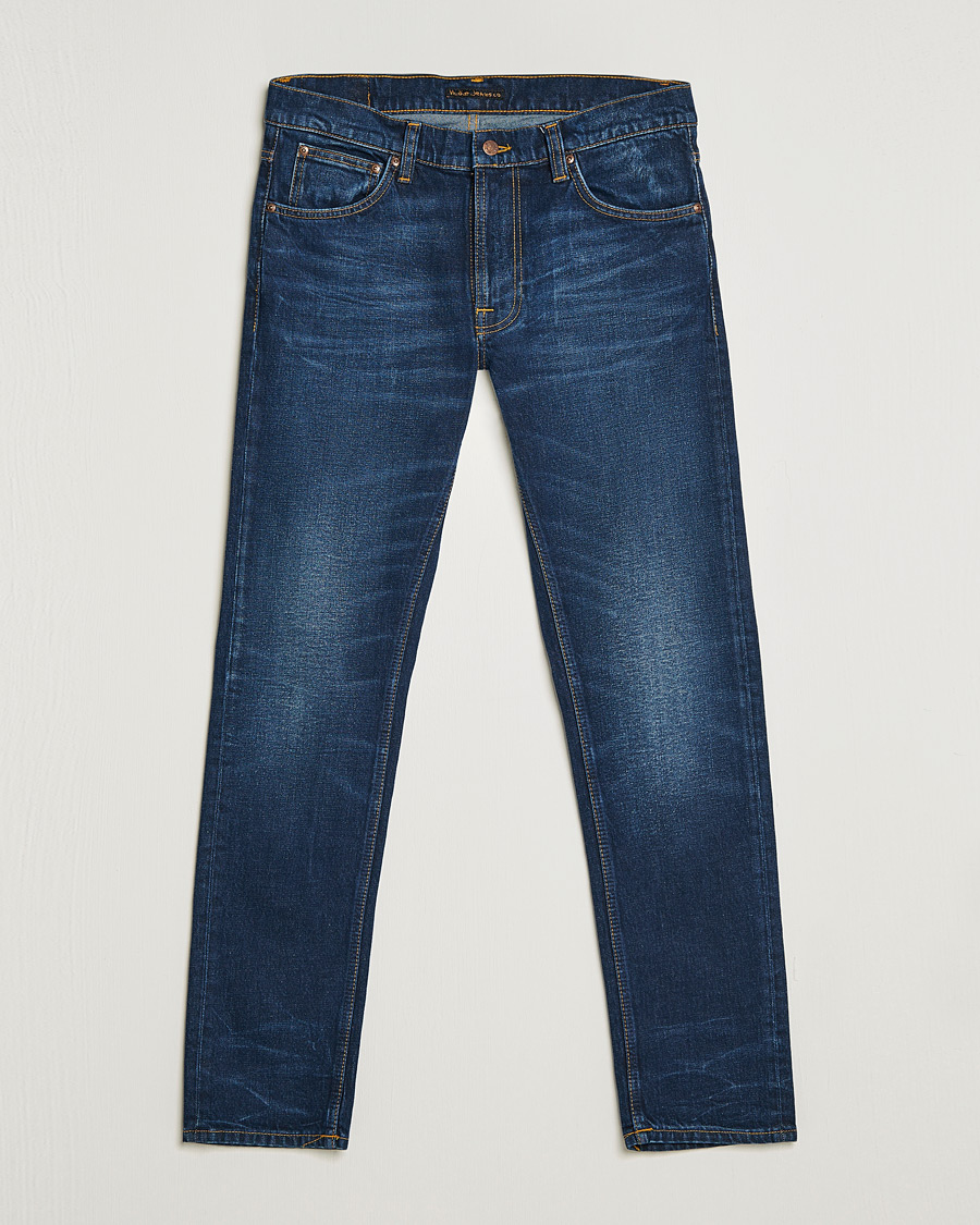 Homme | Jeans | Nudie Jeans | Lean Dean Organic Jeans Blue Thunder