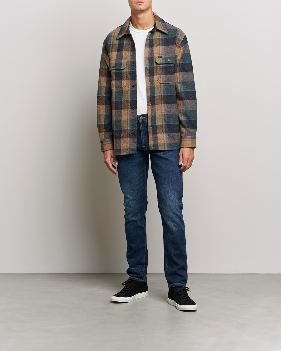 Homme | Jeans | Nudie Jeans | Lean Dean Organic Jeans Blue Thunder