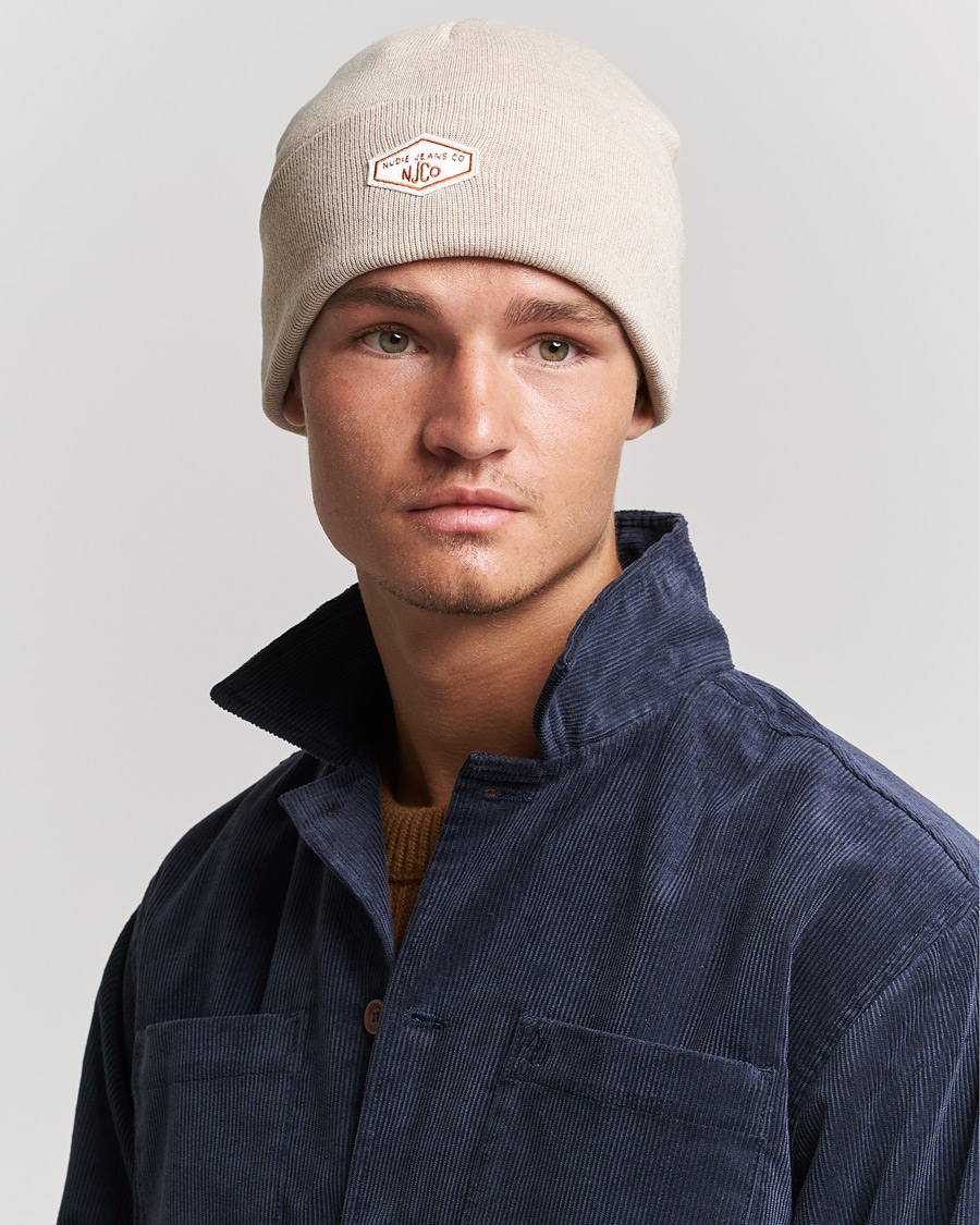 Homme | Nudie Jeans Falksson Beanie Beige | Nudie Jeans | Falksson Beanie Beige