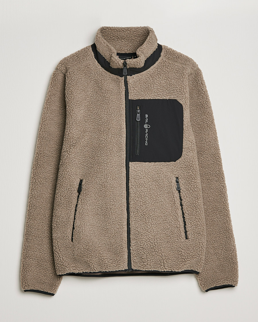 Homme | Pulls Et Tricots | Sail Racing | Bowman Pile Zip Jacket Sand