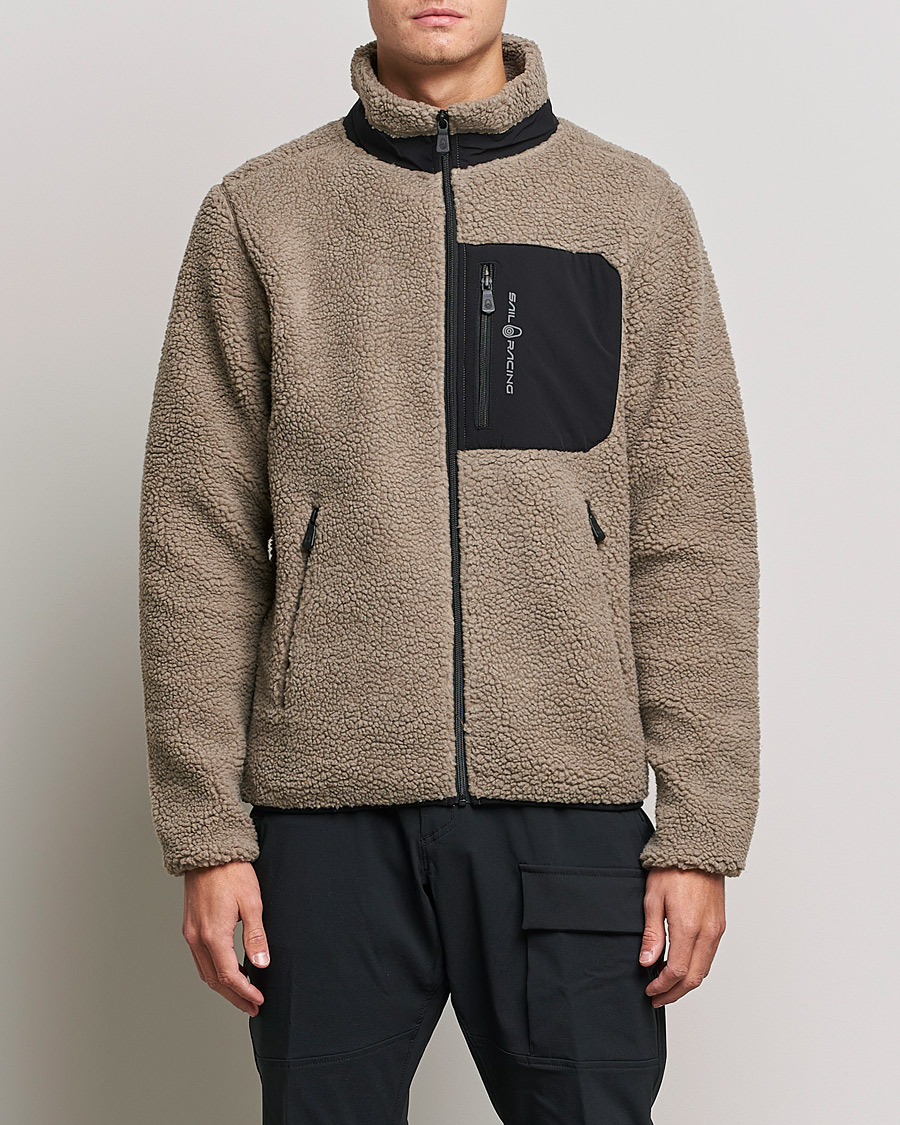 Homme | Pulls Et Tricots | Sail Racing | Bowman Pile Zip Jacket Sand