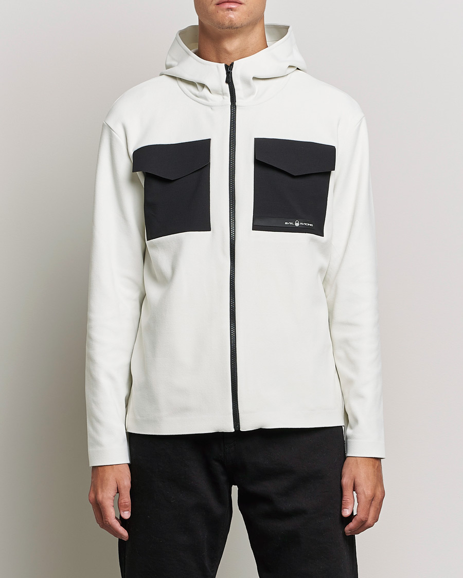 Homme | Pulls Et Tricots | Sail Racing | Race Edition Tech Hood Storm White
