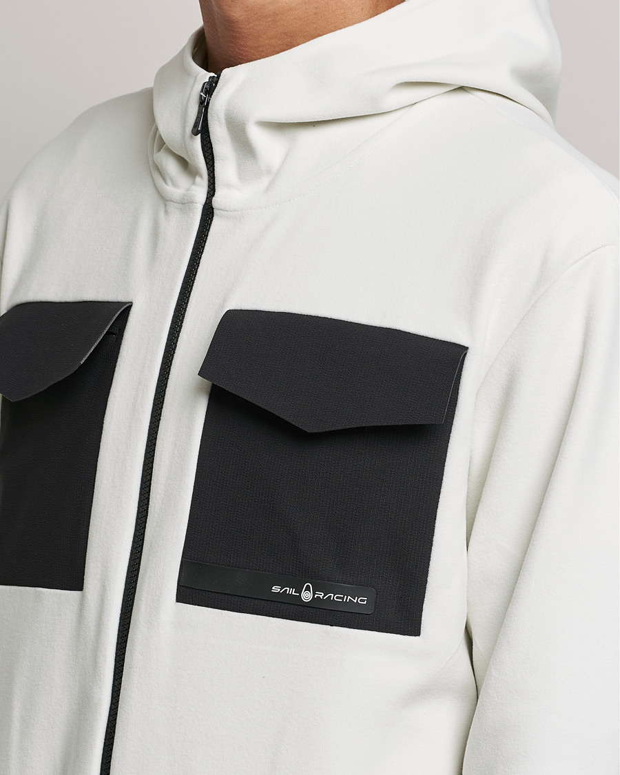 Homme | Pulls Et Tricots | Sail Racing | Race Edition Tech Hood Storm White