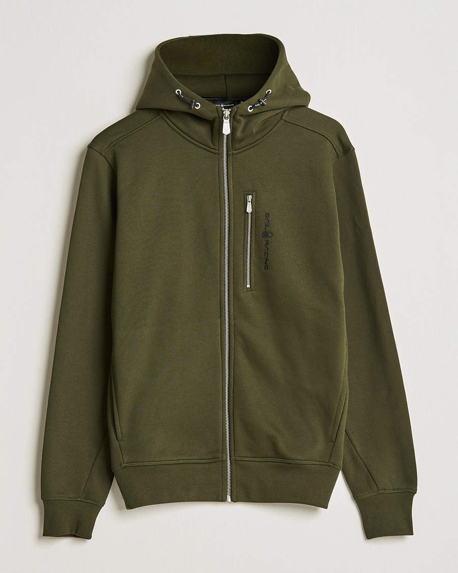 Homme | Pulls Et Tricots | Sail Racing | Bowman Zip Hood Dark Forest