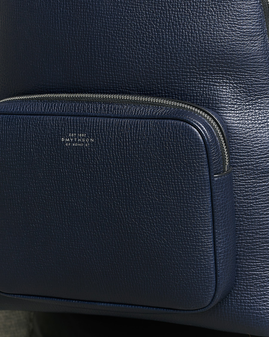 Homme | Smythson Ludlow Everyday Backpack Navy | Smythson | Ludlow Everyday Backpack Navy