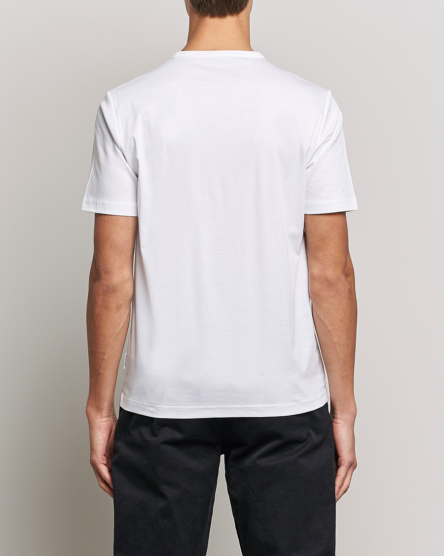 Homme | T-shirts | Tiger of Sweden | Olaf Mercerized Cotton Tee Pure White