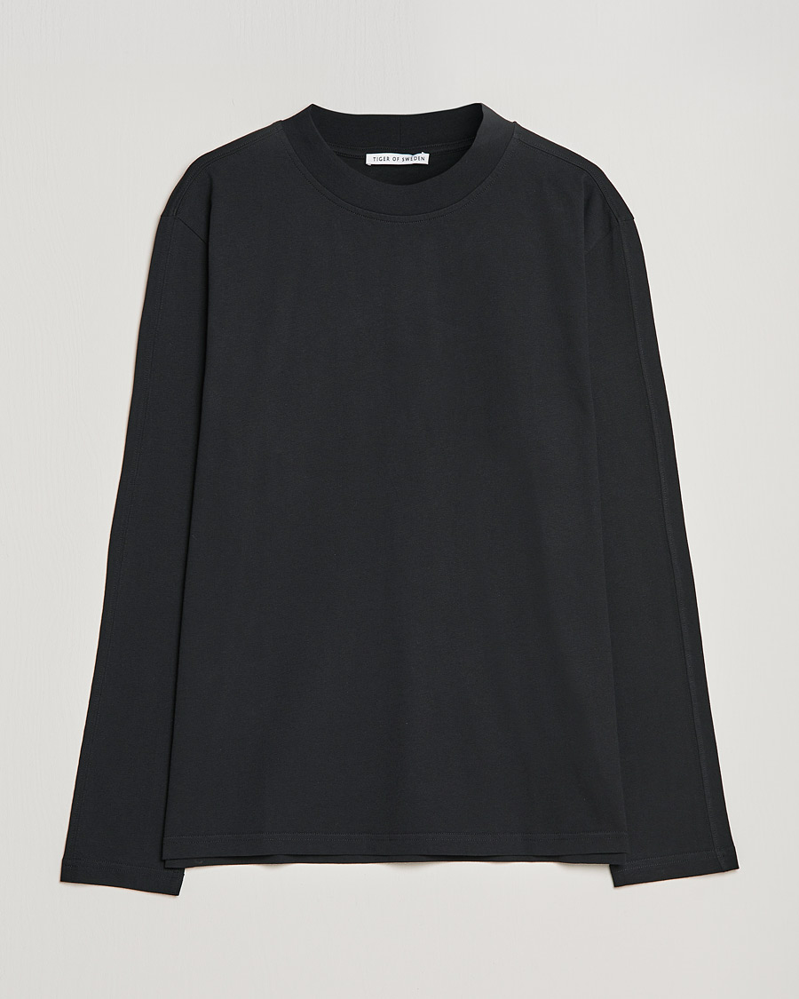 Homme | T-shirts | Tiger of Sweden | Landler Long Sleeve Tee Black