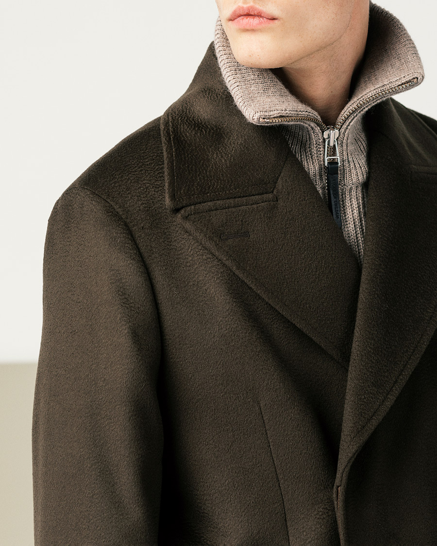 Homme | Pulls Et Tricots | Tiger of Sweden | Nyman Wool Zip Cardigan Moon Stone