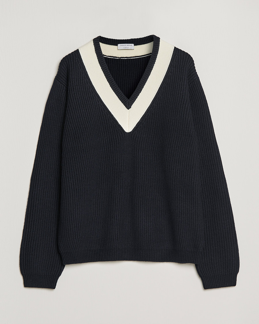Homme | Pulls Et Tricots | Tiger of Sweden | Puck Wool Sweater Light Ink