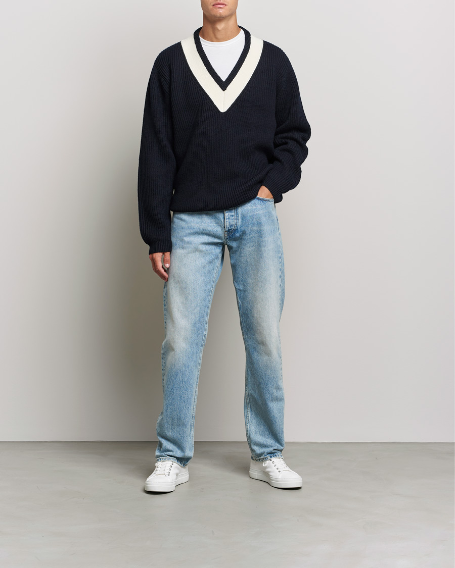 Homme | Pulls Et Tricots | Tiger of Sweden | Puck Wool Sweater Light Ink