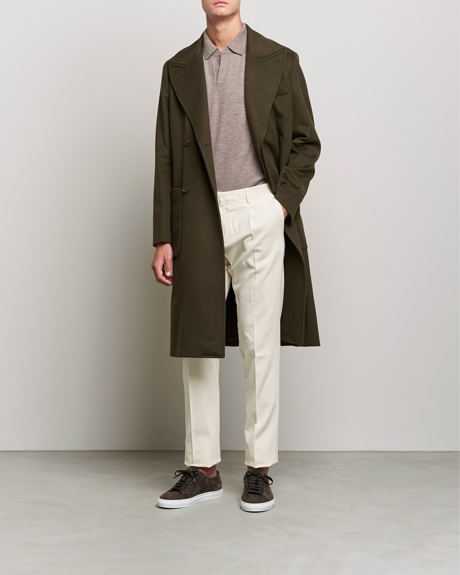 Homme | Manteaux Et Vestes | Tiger of Sweden | Jeean Wool Coat Dark Brown