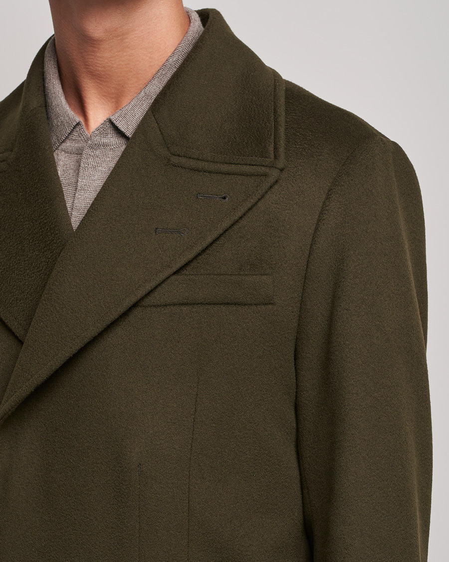 Homme | Manteaux Et Vestes | Tiger of Sweden | Jeean Wool Coat Dark Brown