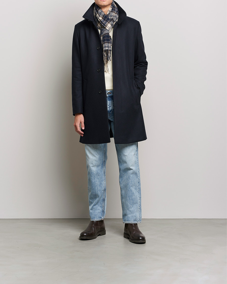 Homme | Manteaux Et Vestes | Tiger of Sweden | Aleric Wool Coat Light Ink
