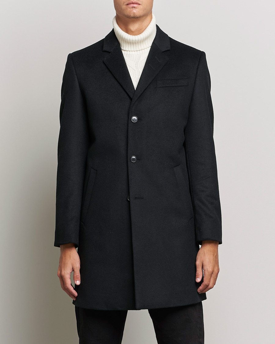 Homme | Manteaux Et Vestes | Tiger of Sweden | Cempsey Wool Cashmere Coat Black