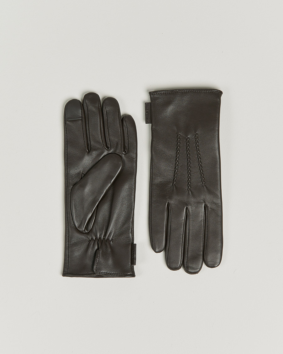 Homme | Tiger of Sweden Garvin Leather Gloves Turkish Coffee | Tiger of Sweden | Garvin Leather Gloves Turkish Coffee