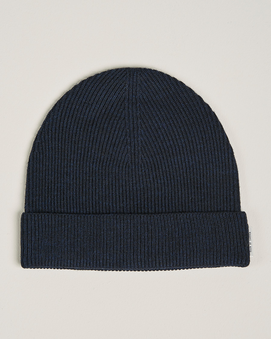 Homme | Tiger of Sweden Hedqvist Wool Beanie Ink | Tiger of Sweden | Hedqvist Wool Beanie Ink