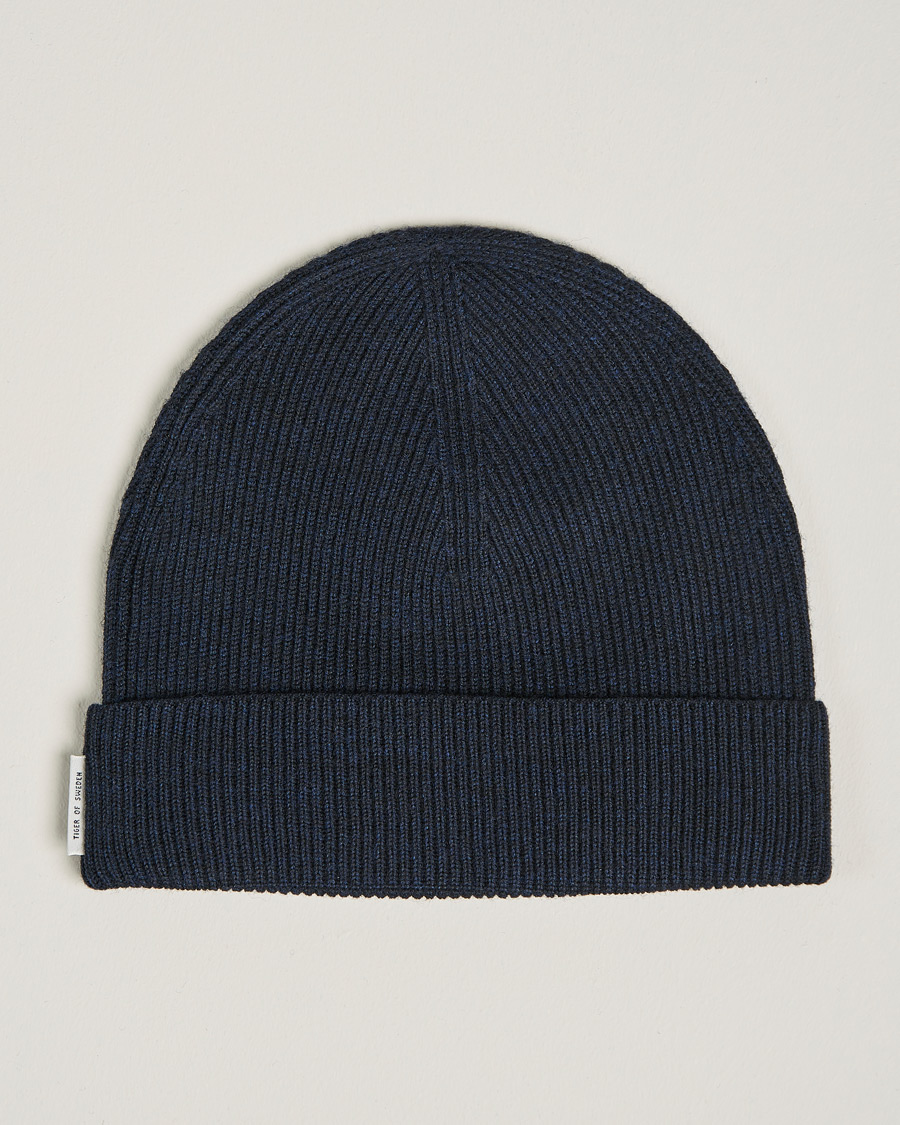 Homme | Tiger of Sweden Hedqvist Wool Beanie Ink | Tiger of Sweden | Hedqvist Wool Beanie Ink