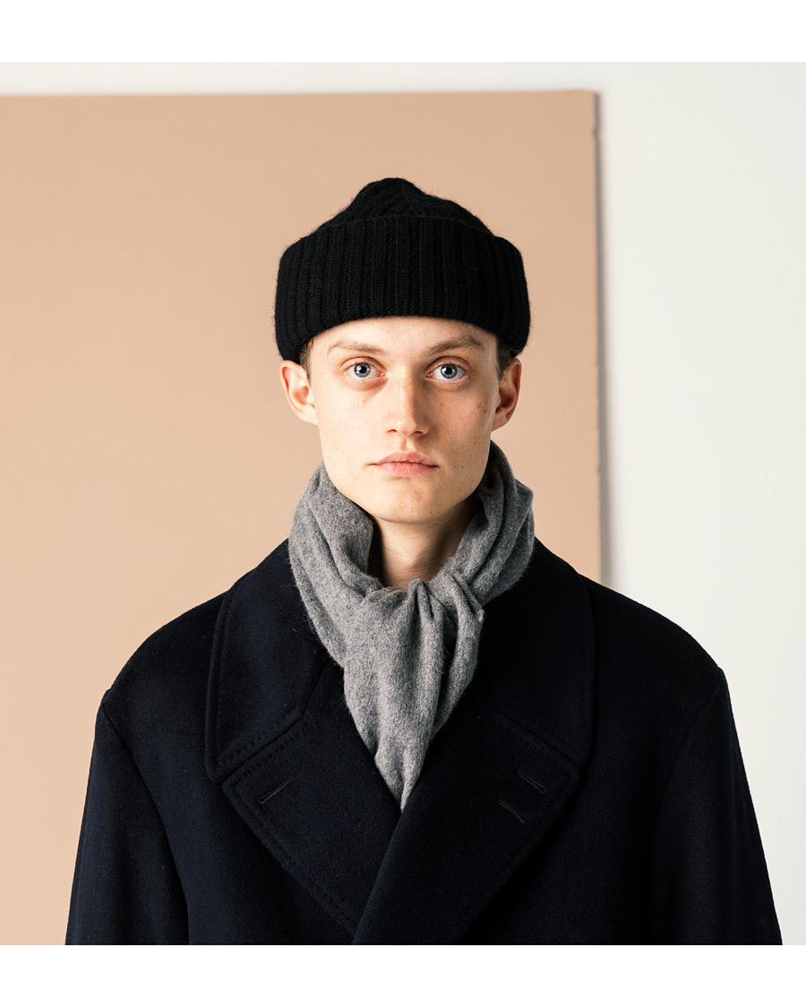 Homme | Tiger of Sweden Sylan Wool Scarf Grey Mel | Tiger of Sweden | Sylan Wool Scarf Grey Mel