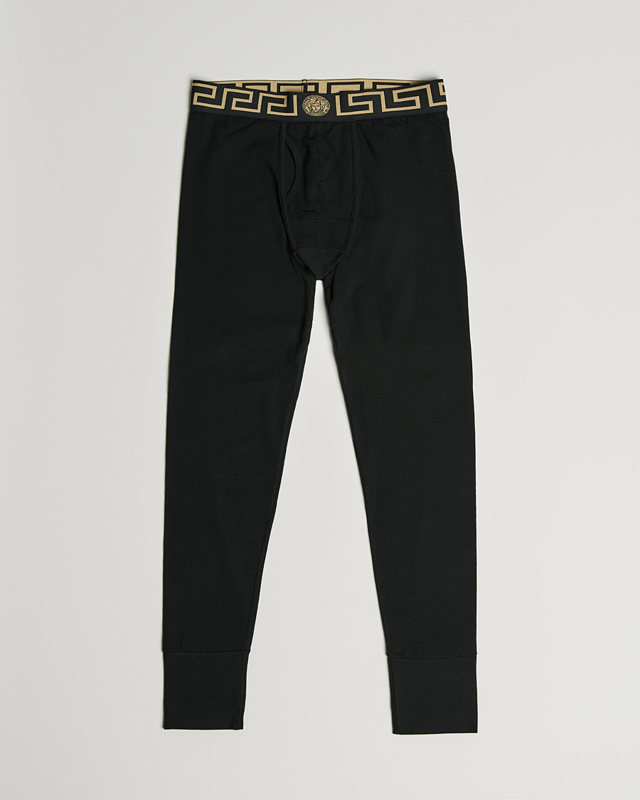 Homme | Sous-Vêtements Et Chaussettes | Versace | Greca Long Johns Black