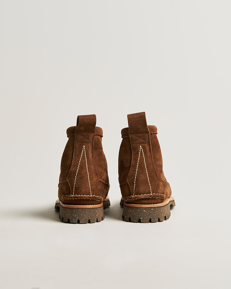 Homme | Yuketen Cortina Sole Angler Boots Dark Brown Suede | Yuketen | Cortina Sole Angler Boots Dark Brown Suede