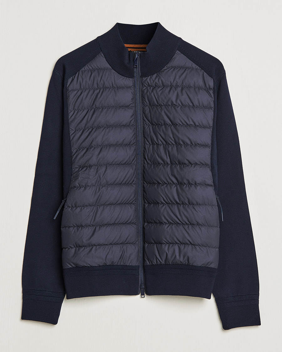 Homme | Manteaux Et Vestes | Zegna | Padded Hybrid Jacket Navy