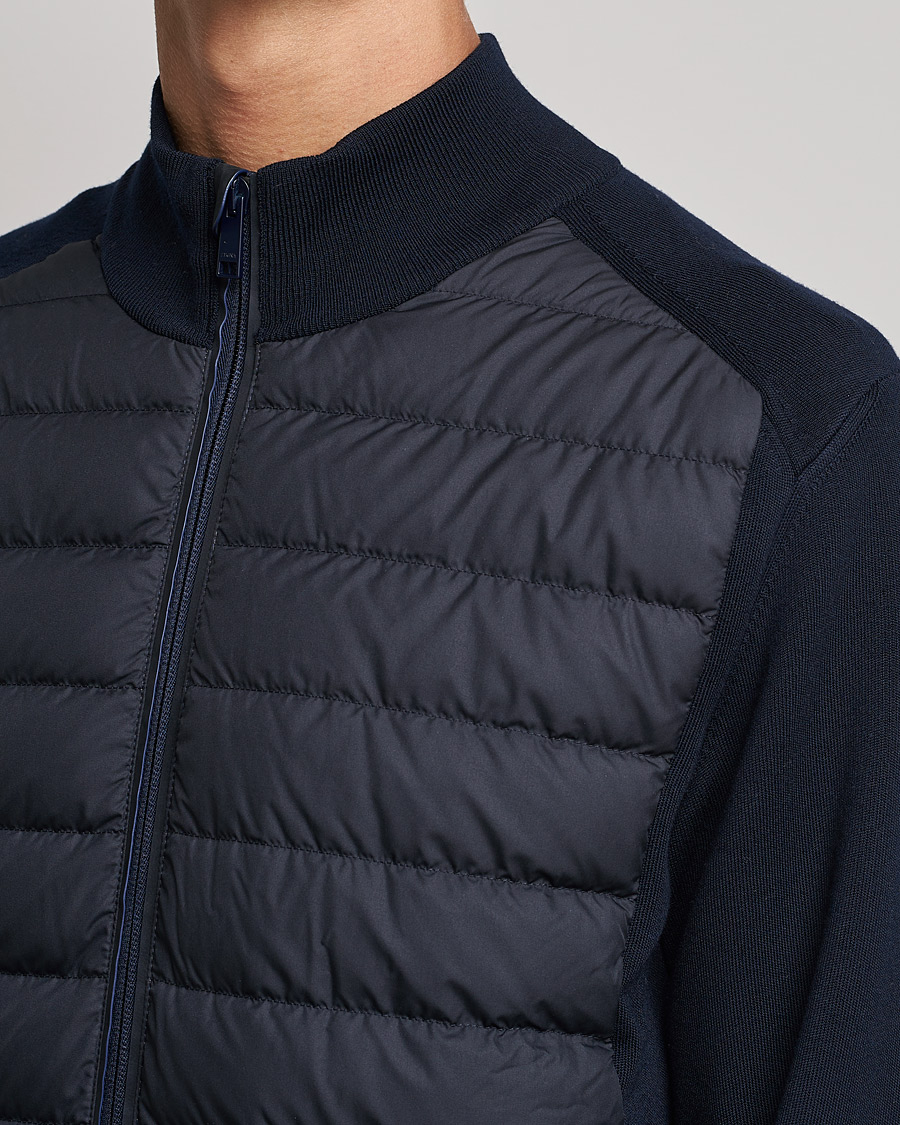 Homme | Manteaux Et Vestes | Zegna | Padded Hybrid Jacket Navy