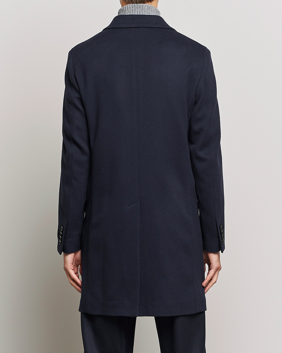 Homme | Manteaux Et Vestes | Zegna | Double Breasted Cashmere Coat Navy