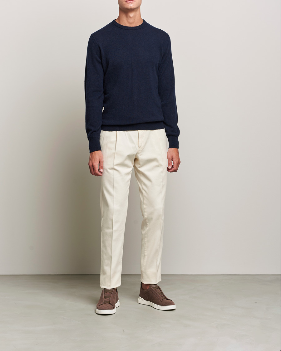 Homme | Pulls Et Tricots | Zegna | Oasi Cashmere Crew Neck Navy