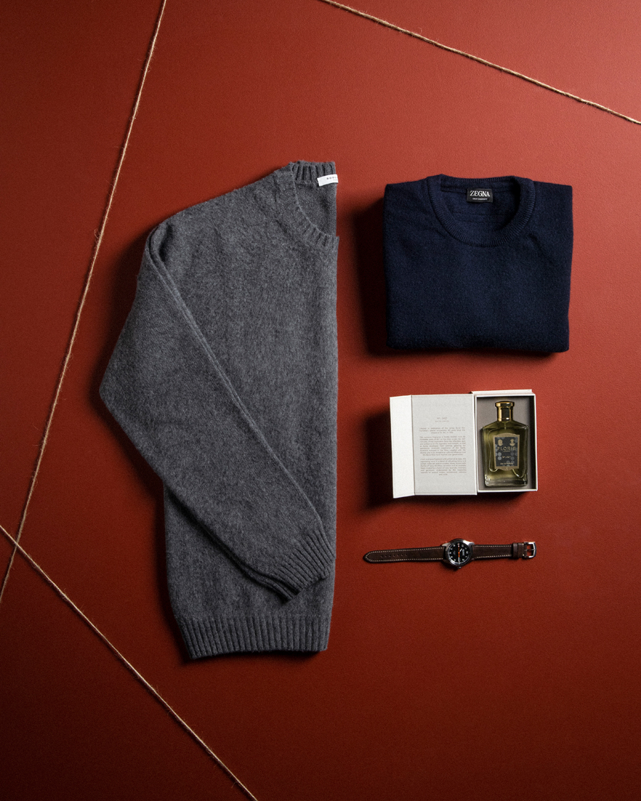 Homme | Pulls Et Tricots | Zegna | Oasi Cashmere Crew Neck Navy