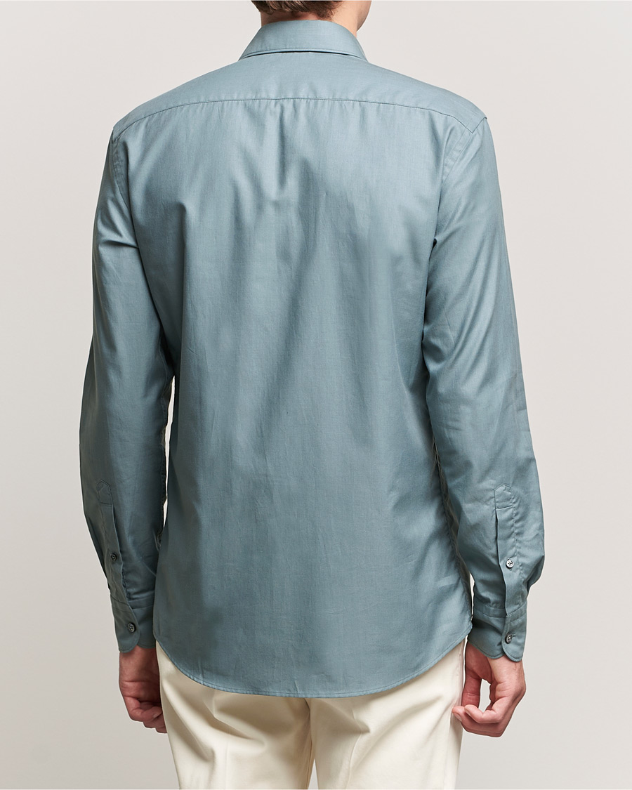 Homme | Chemises | Zegna | Premium Cotton Shirt Teal